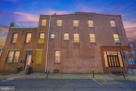 a large brick building