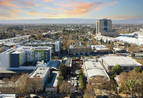 a view of a street in the house