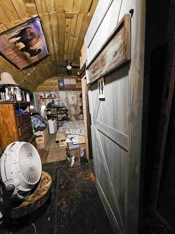 a room with lots of storage and utility