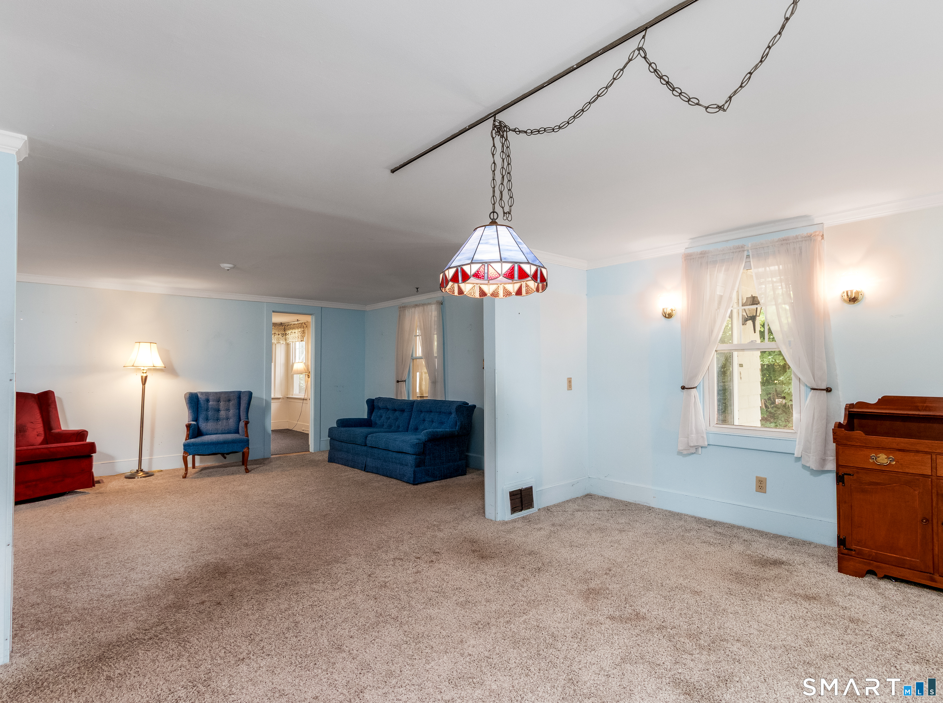 208 Twin Lakes Road North Branford, CT 06471 - Photo 10 of 39 First Floor Apartment - Dining & Living Room Area