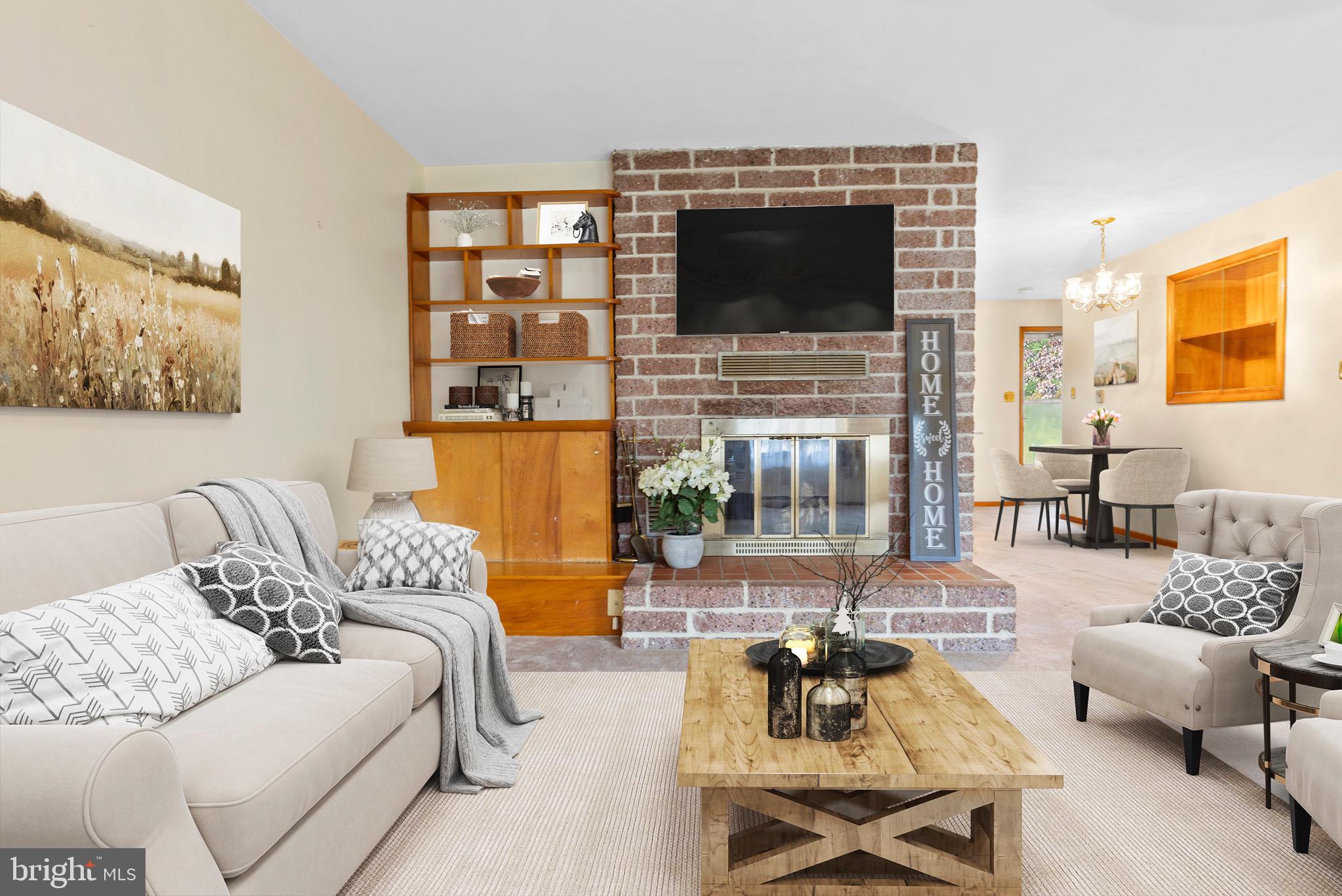 450 Walker Road Mount Jackson, VA 22842 - Photo 9 of 52 Virtual staging of living area