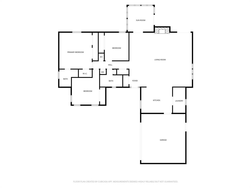 5008 Marble Falls Road Fort Worth, TX 76103 - Photo 32 of 33 a picture of floor plan