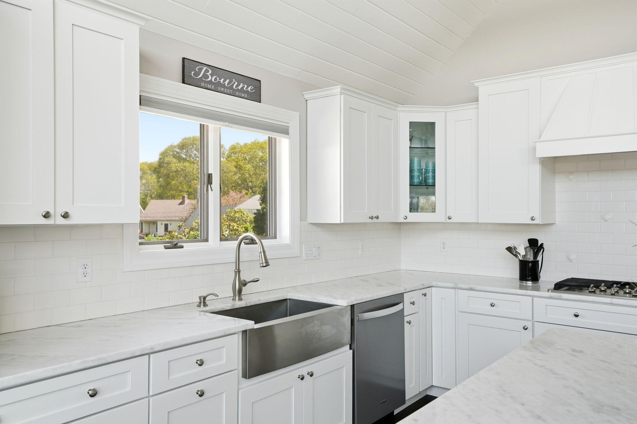 4 Cross Road Bourne, MA 02532 - Photo 9 of 47 a kitchen with a sink and cabinets