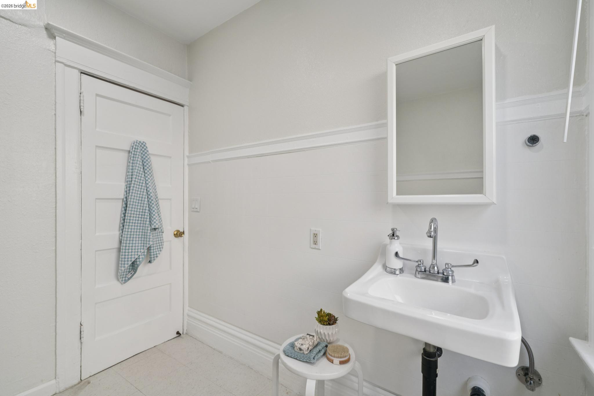 2923 Wheeler Street Berkeley, CA 94705 - Photo 13 of 28 Bathroom with tile patterned floors and a sink