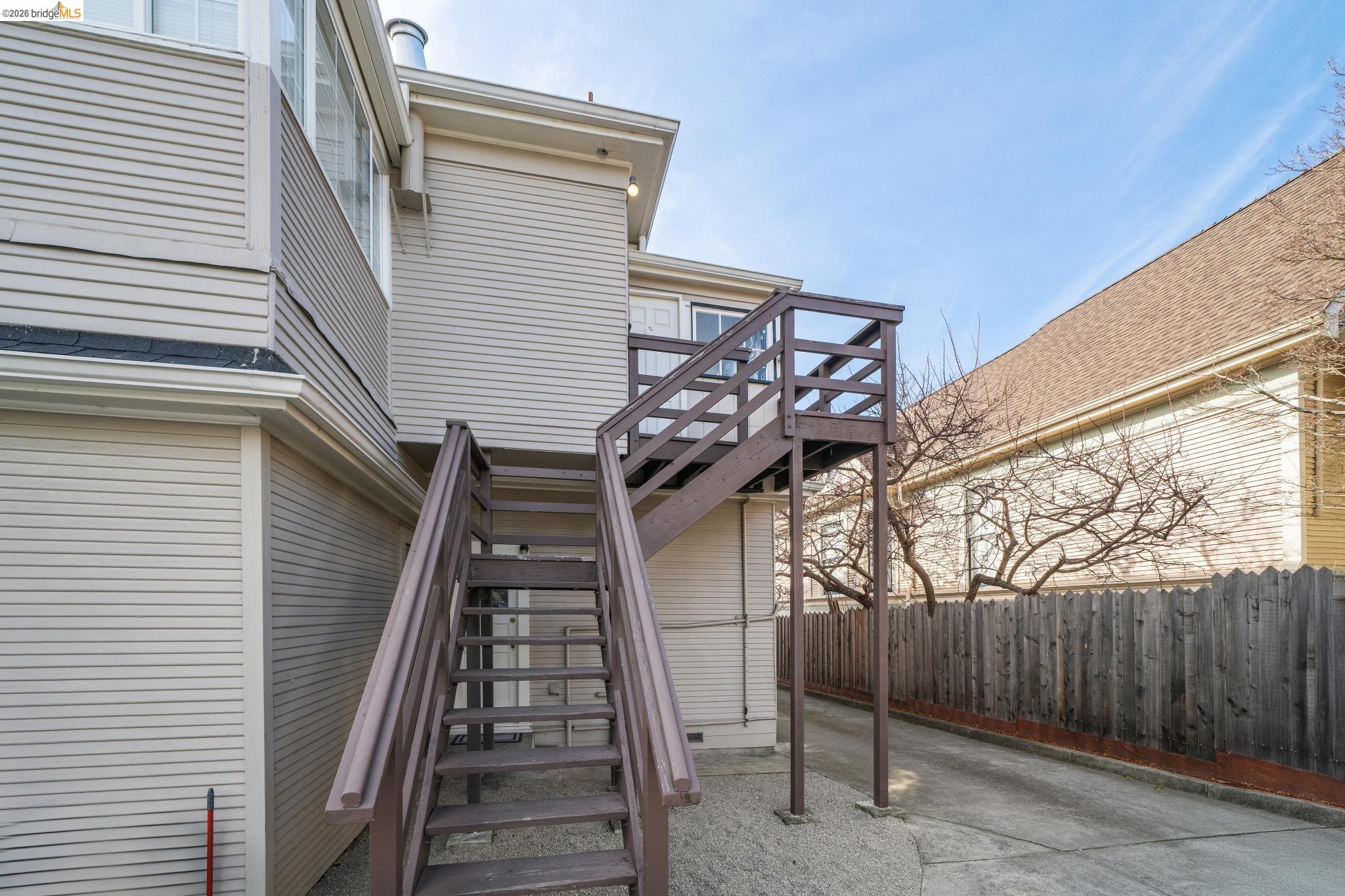 2923 Wheeler Street Berkeley, CA 94705 - Photo 27 of 28 View of exterior entry with a deck