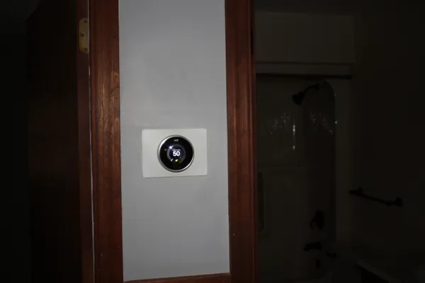 a view of door
