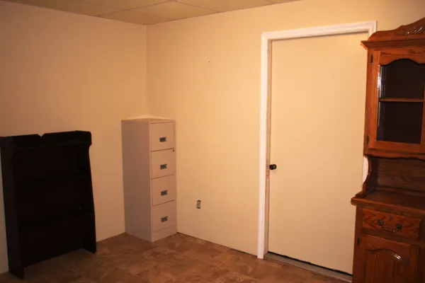 a close view of closet