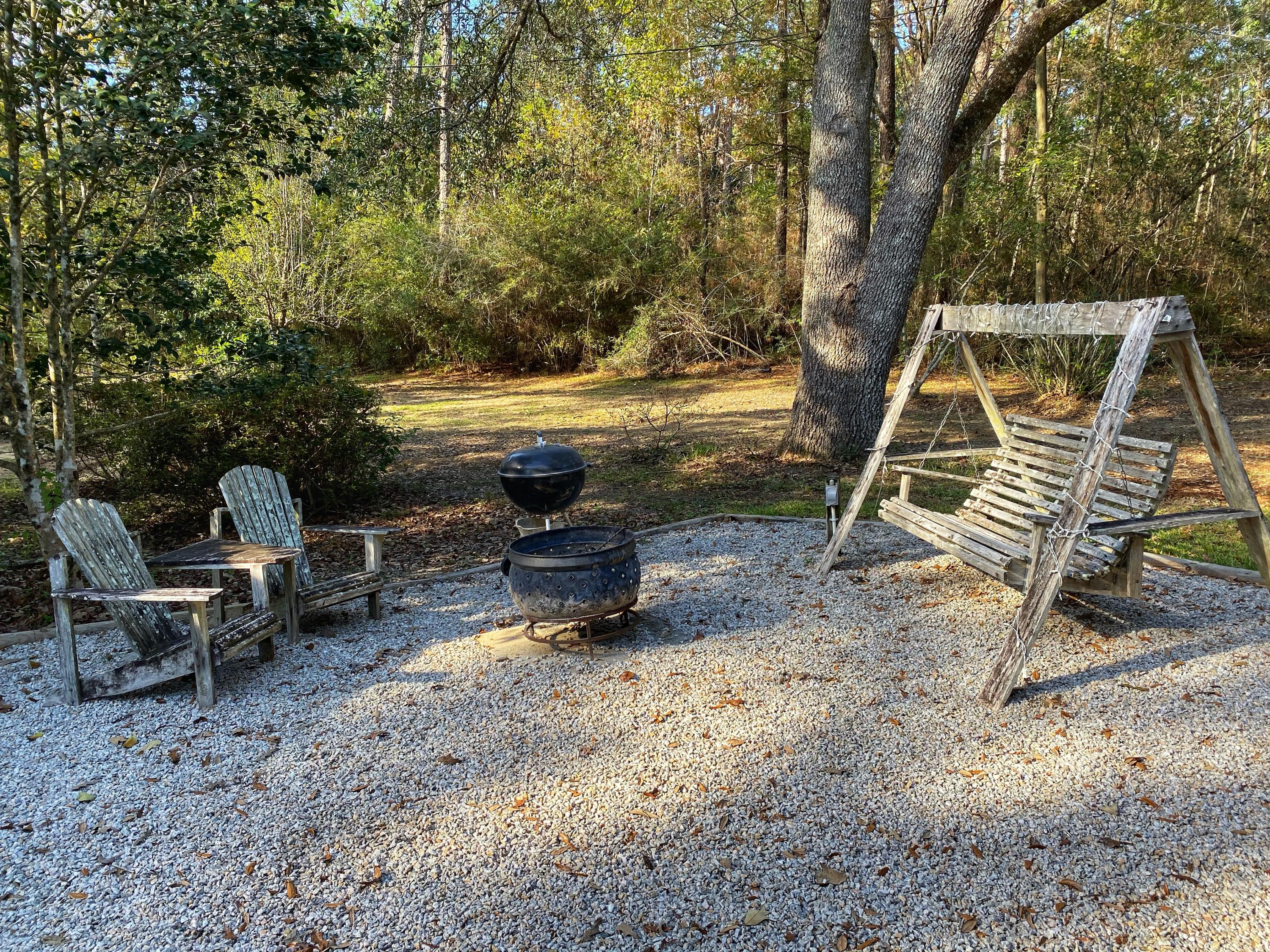 1171 Spring Lake Road DeFuniak Springs, FL 32433 - Photo 8 of 36 Fire pit area