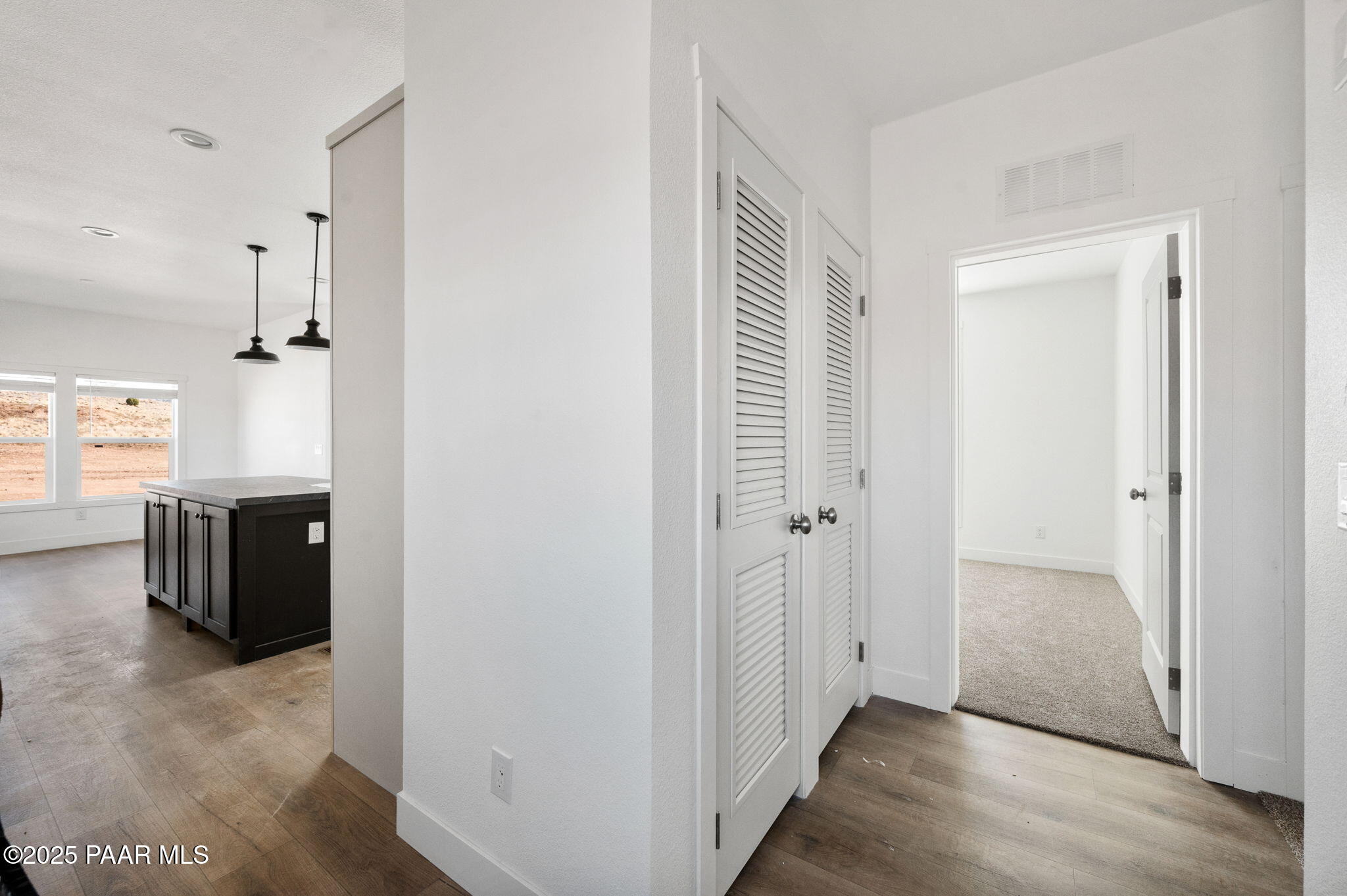 39 East Abra Road Paulden, AZ 86334 - Photo 11 of 23 a view of a hallway with wooden floor