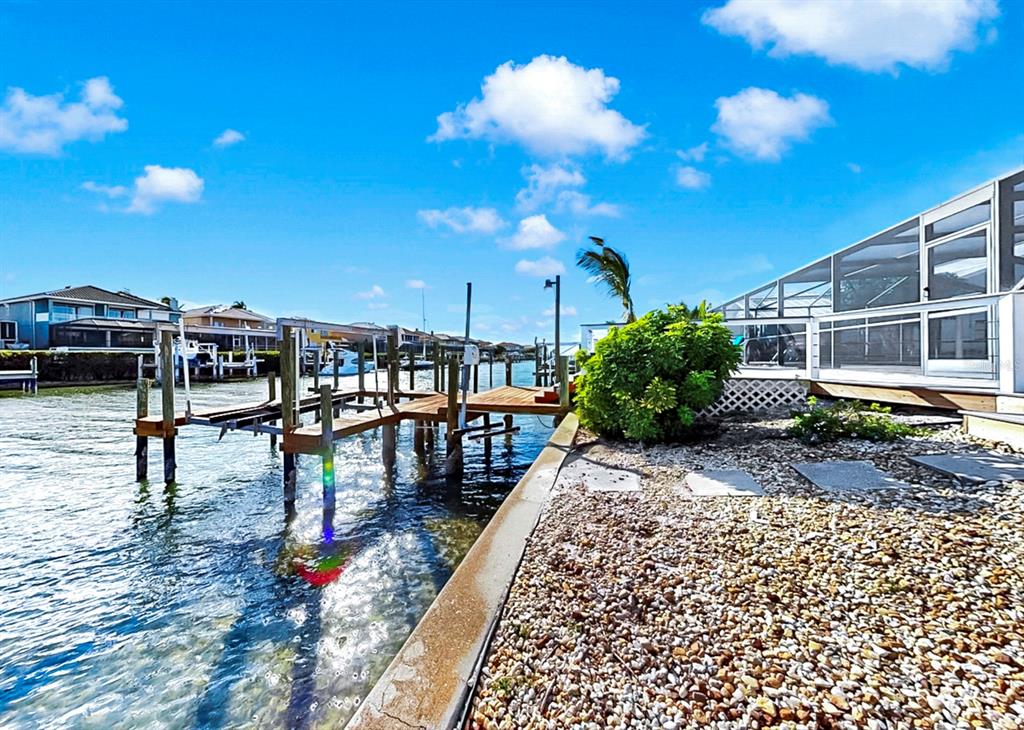 6317 Cocoa Lane Apollo Beach, FL 33572 - Photo 57 of 63 a view of a swimming pool with a patio and a yard