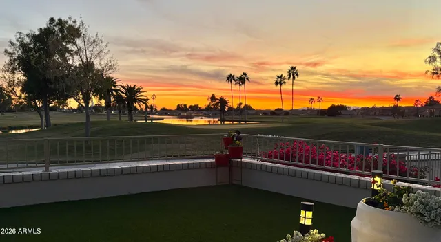 a house with garden in front of it
