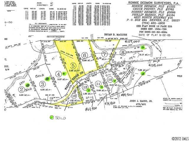 Lot 5 Walnut Ridge Drive Iron Station, NC 28080 - Photo 4 of 4