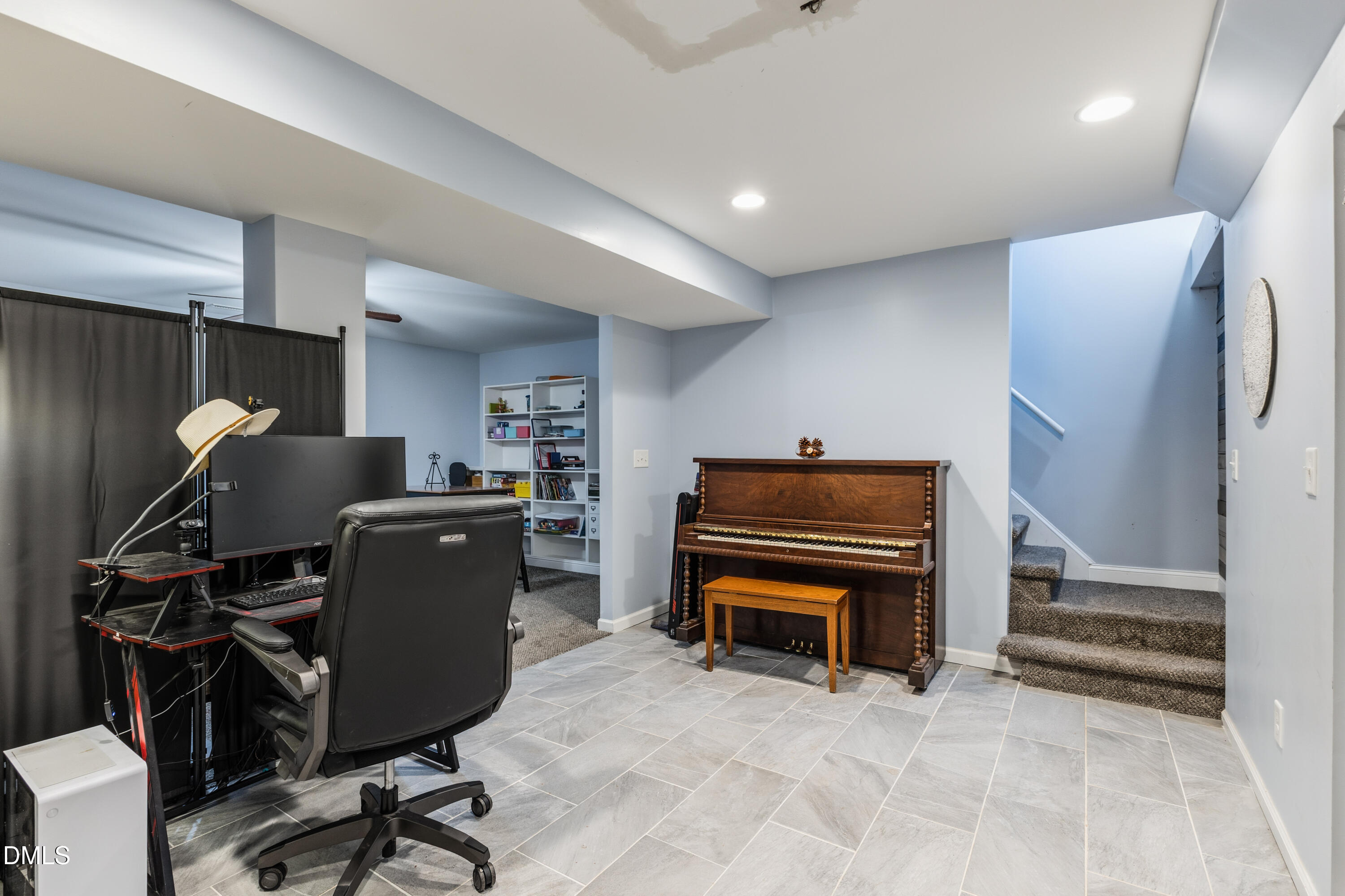 6125 Bellow Street Raleigh, NC 27609 - Photo 23 of 41 Basement Den
