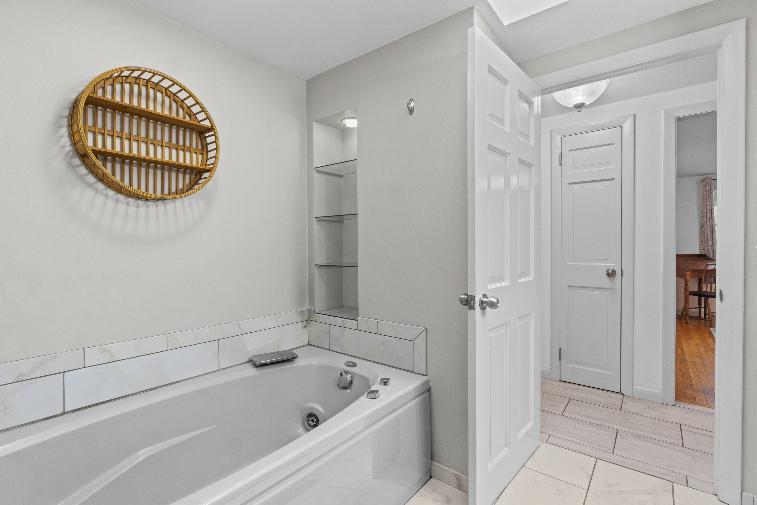 10 Green Acres Lane Thompson, CT 06255 - Photo 24 of 40 a bathroom with a bathtub a shower a sink and a mirror