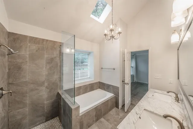 an empty room with closet area