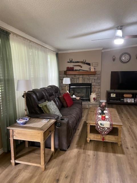 445 County Road 1227 Quitman, TX 75783 - Photo 14 of 29 a living room with furniture a flat screen tv and a window
