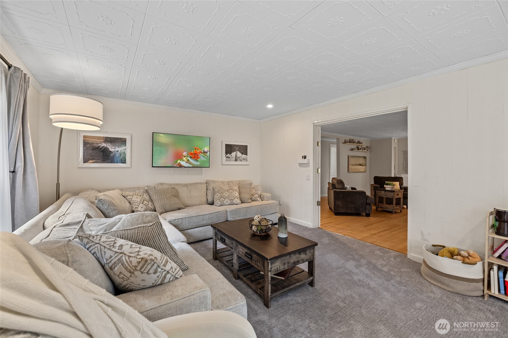 21260 Lake 16 Road Mount Vernon, WA 98274 - Photo 14 of 40 a living room with furniture and a wooden floor
