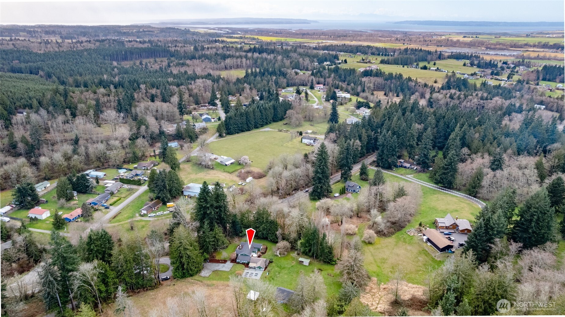 21260 Lake 16 Road Mount Vernon, WA 98274 - Photo 23 of 40 an aerial view of multiple house