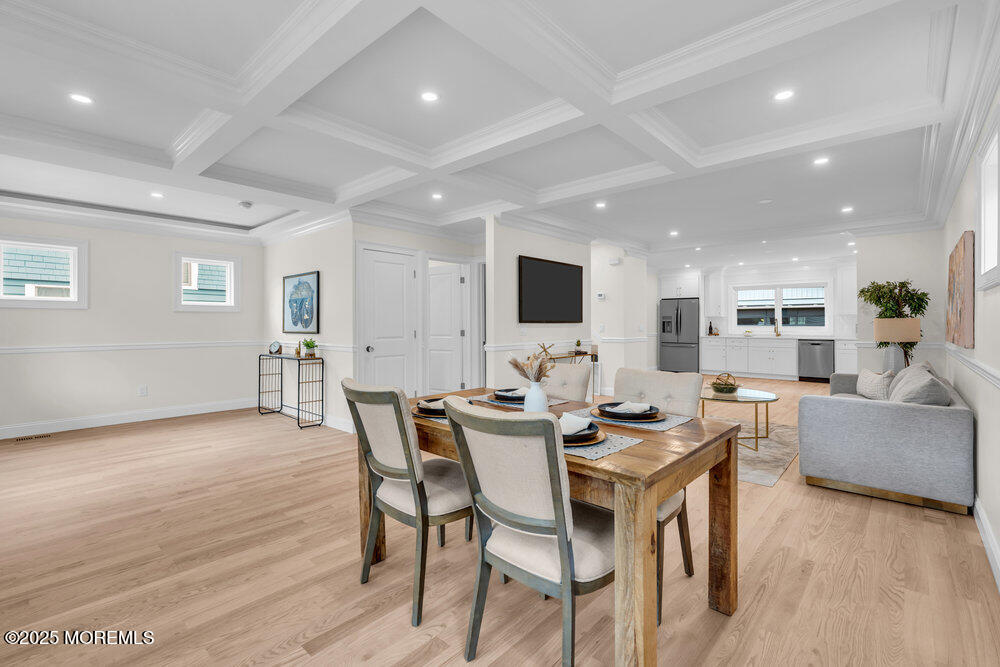 114 Harrison Avenue Red Bank, NJ 07701 - Photo 11 of 35 a view of a dining room with furniture and wooden floor