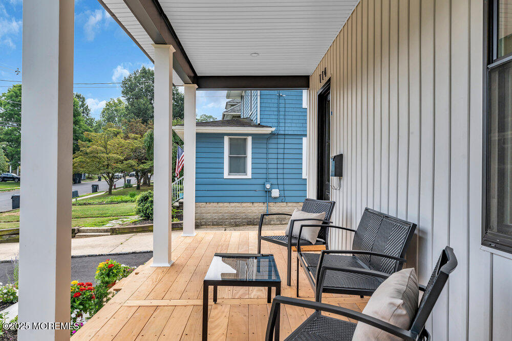 114 Harrison Avenue Red Bank, NJ 07701 - Photo 7 of 35 a view of backyard with outdoor seating