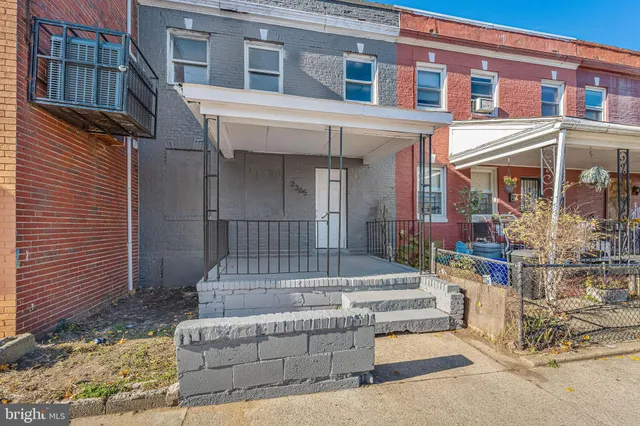 a view of a building with a window and balcony