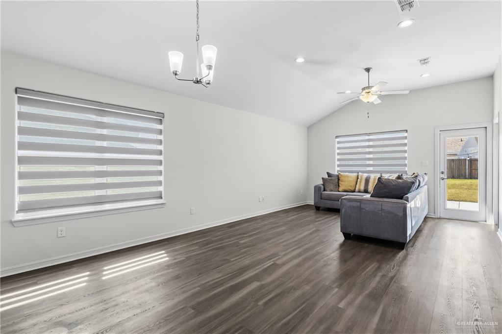 14221 Chalk Rdg Drive McAllen, TX 78504 - Photo 3 of 17 a living room with furniture and wooden floor