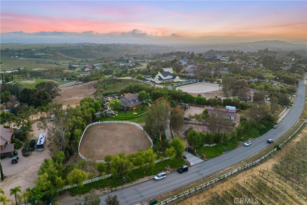 39817 Calle Cabernet Temecula, CA 92591 - Photo 40 of 75 an aerial view of residential house with green space
