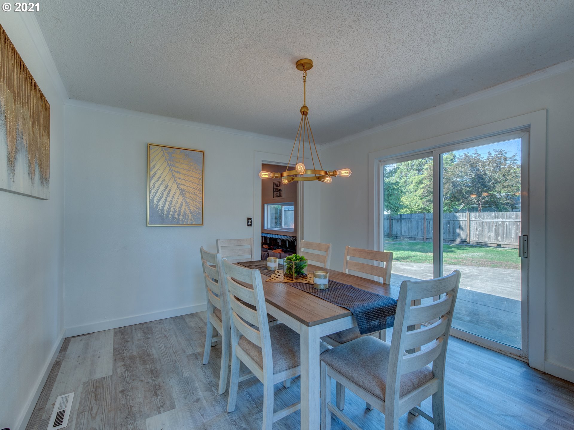 580 54th Street Springfield, OR 97478 - Photo 11 of 31 a view of a dining room with furniture window and outside view