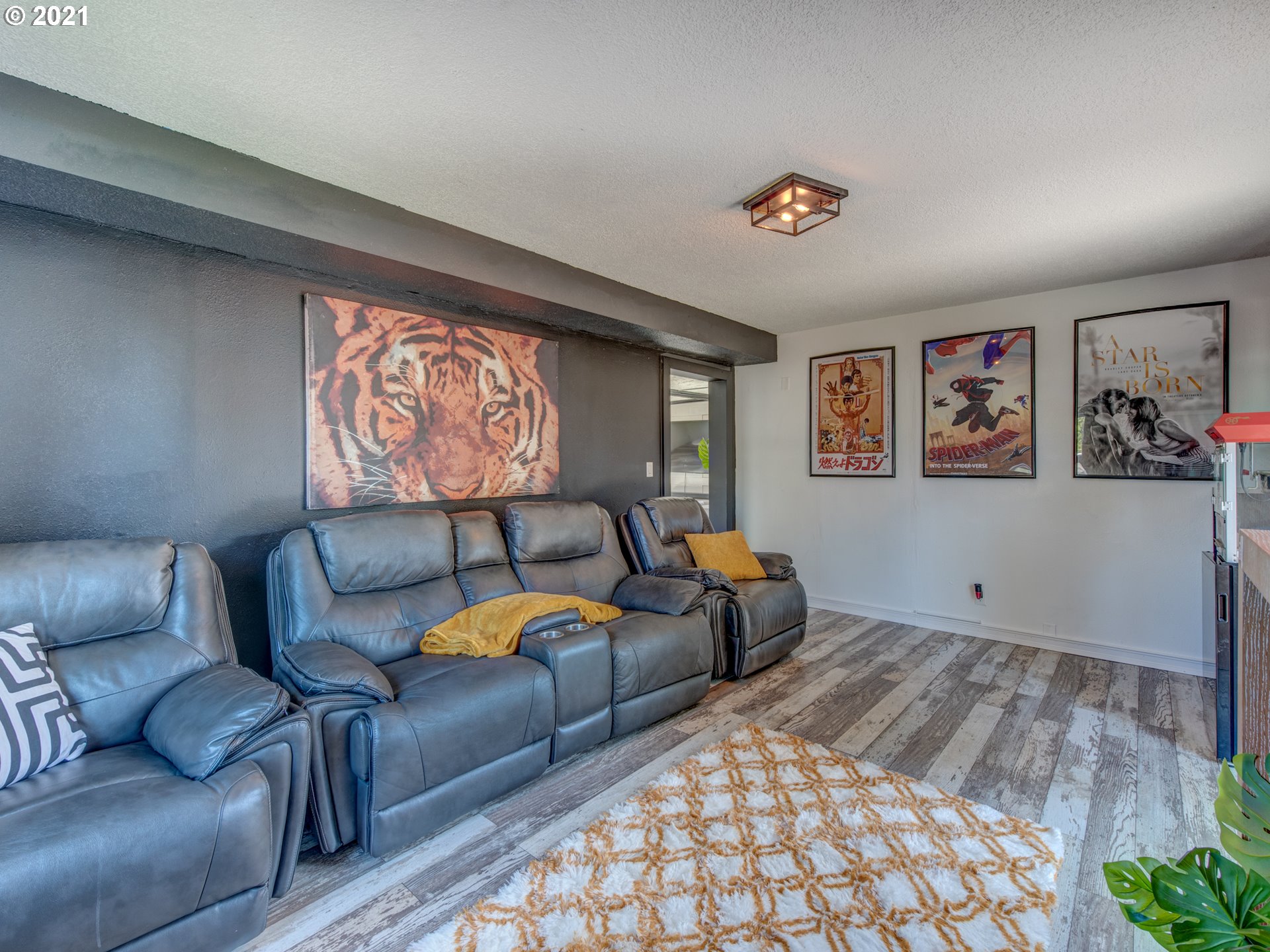 580 54th Street Springfield, OR 97478 - Photo 14 of 31 a living room with furniture and a flat screen tv