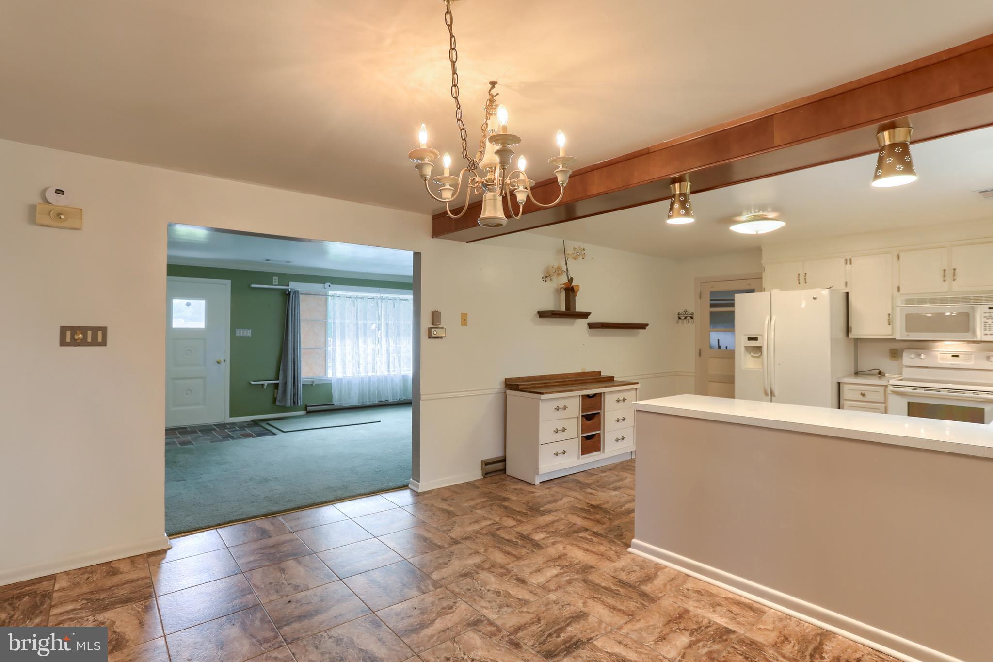 2040 Miller Road East Petersburg, PA 17520 - Photo 32 of 49 a view of a kitchen and a chandelier