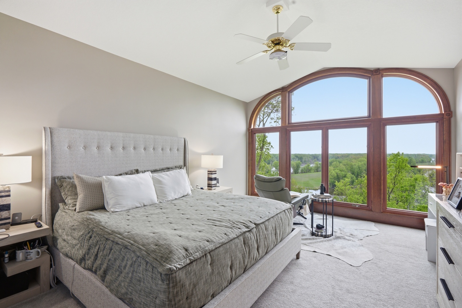 1009 Melody Hills Fulton, IL 61252 - Photo 28 of 51 a bedroom with a bed and a large window