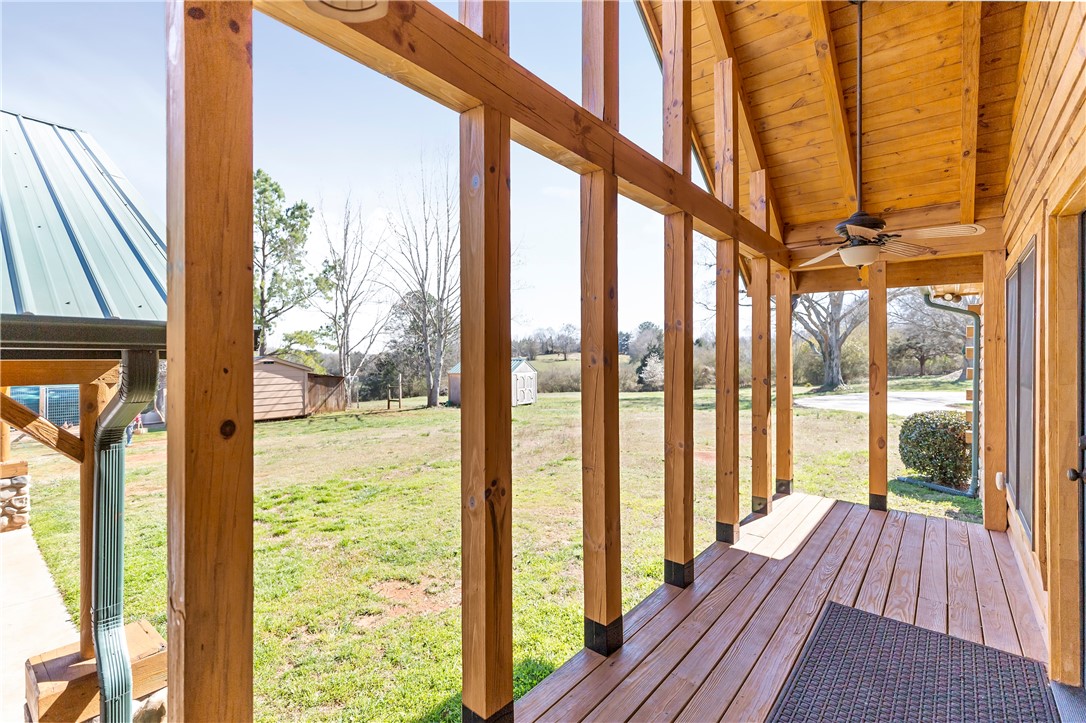 442 Old River Road Pelzer, SC 29669 - Photo 28 of 46 Back Porch
