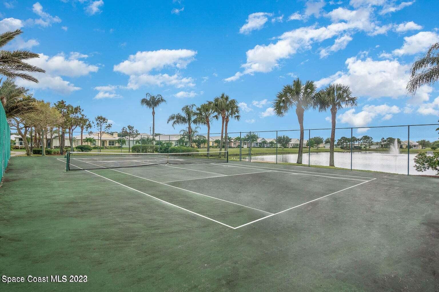 3850 Alamanda Key Drive Melbourne, FL 32901 - Photo 27 of 44 a view of a tennis court