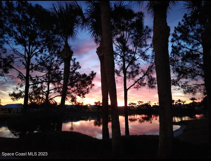 3850 Alamanda Key Drive Melbourne, FL 32901 - Photo 33 of 44 a view of lake from yard
