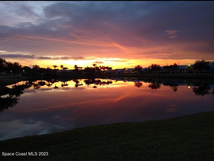 3850 Alamanda Key Drive Melbourne, FL 32901 - Photo 35 of 44 a view of lake from yard