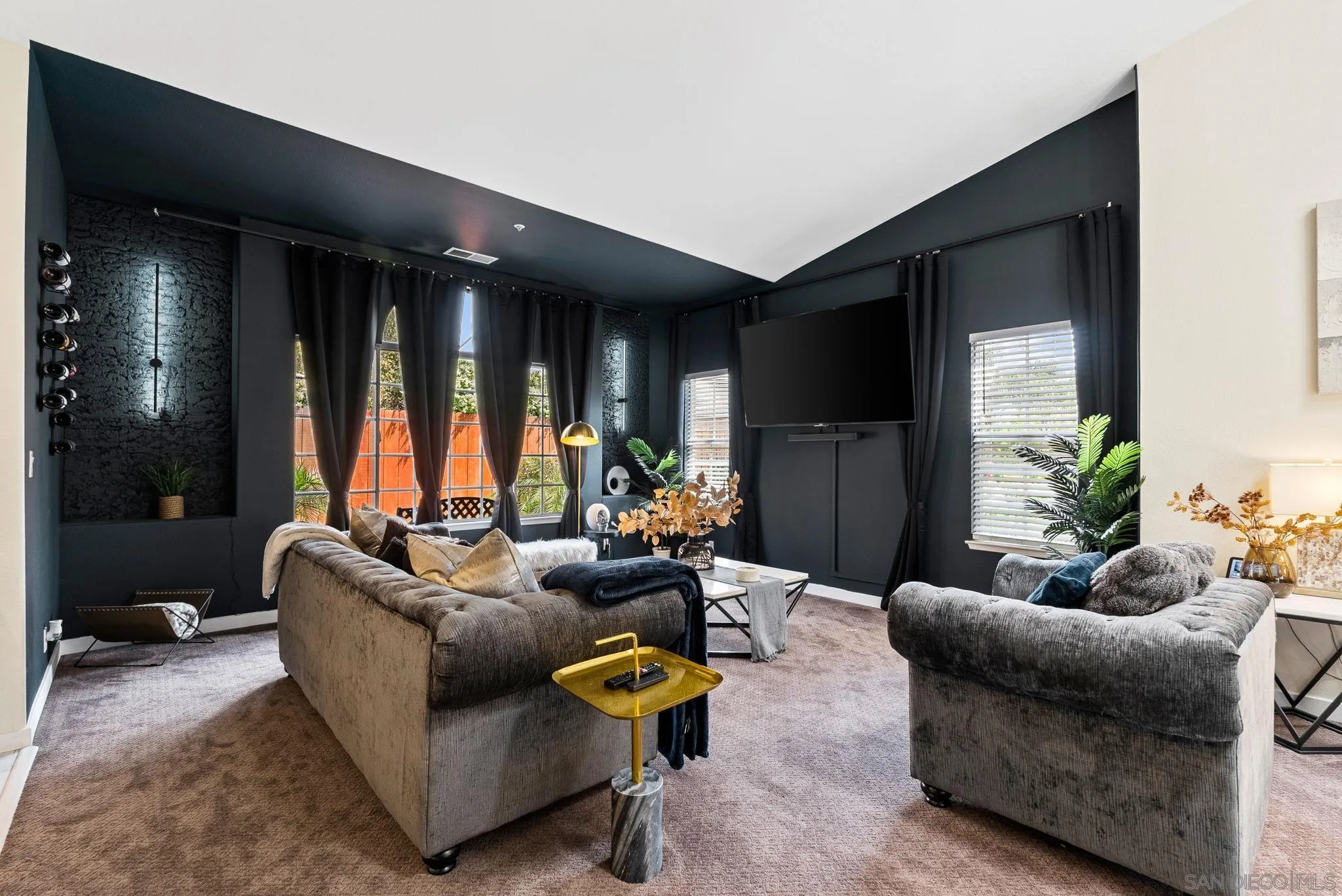 624 Rowley Way Ramona, CA 92065 - Photo 12 of 54 a living room with furniture and a large window