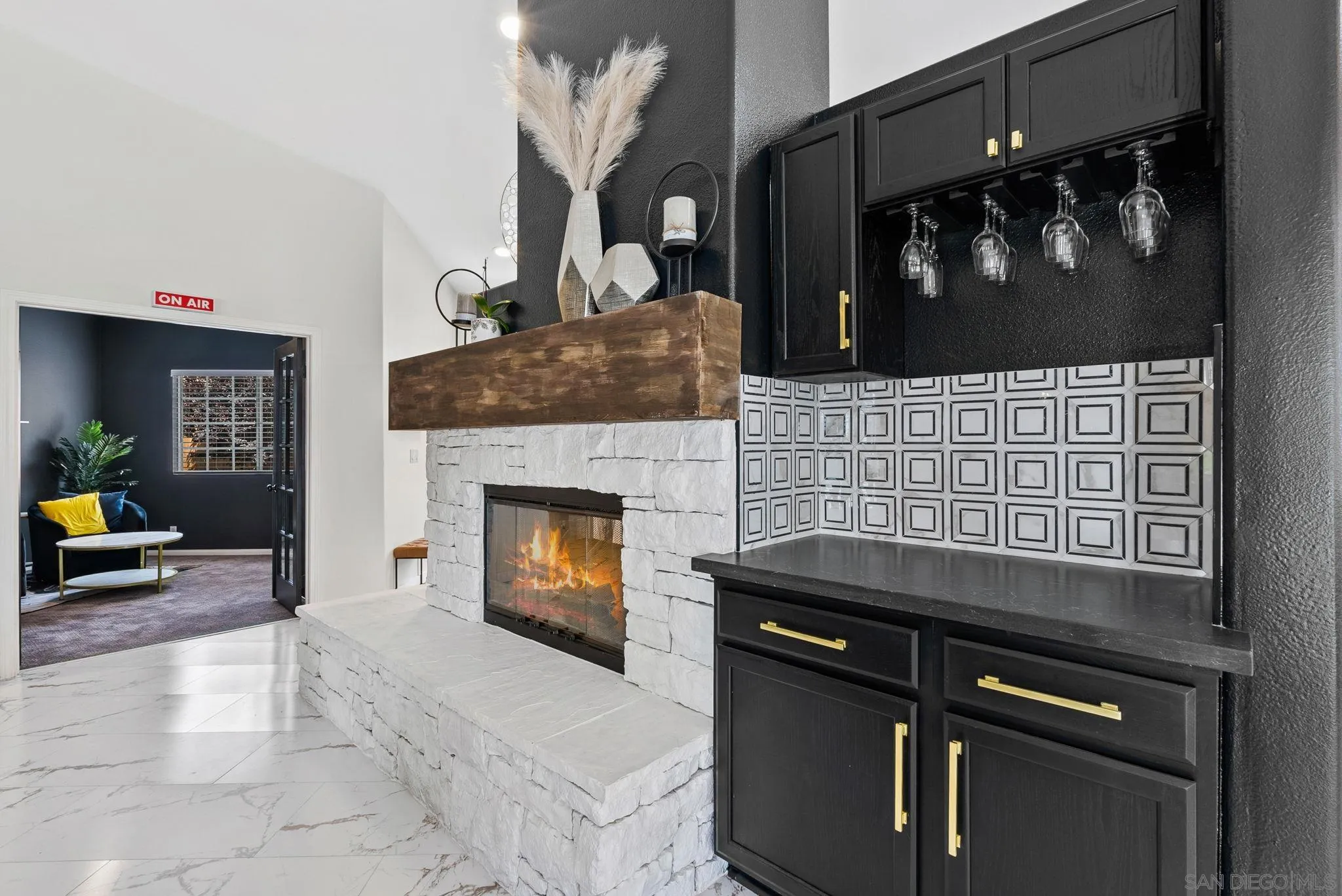 624 Rowley Way Ramona, CA 92065 - Photo 25 of 54 a view of living room with furniture and flat screen tv