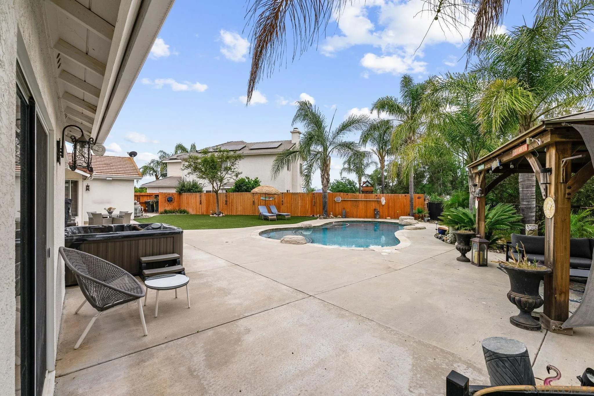 624 Rowley Way Ramona, CA 92065 - Photo 39 of 54 a view of outdoor space with seating area