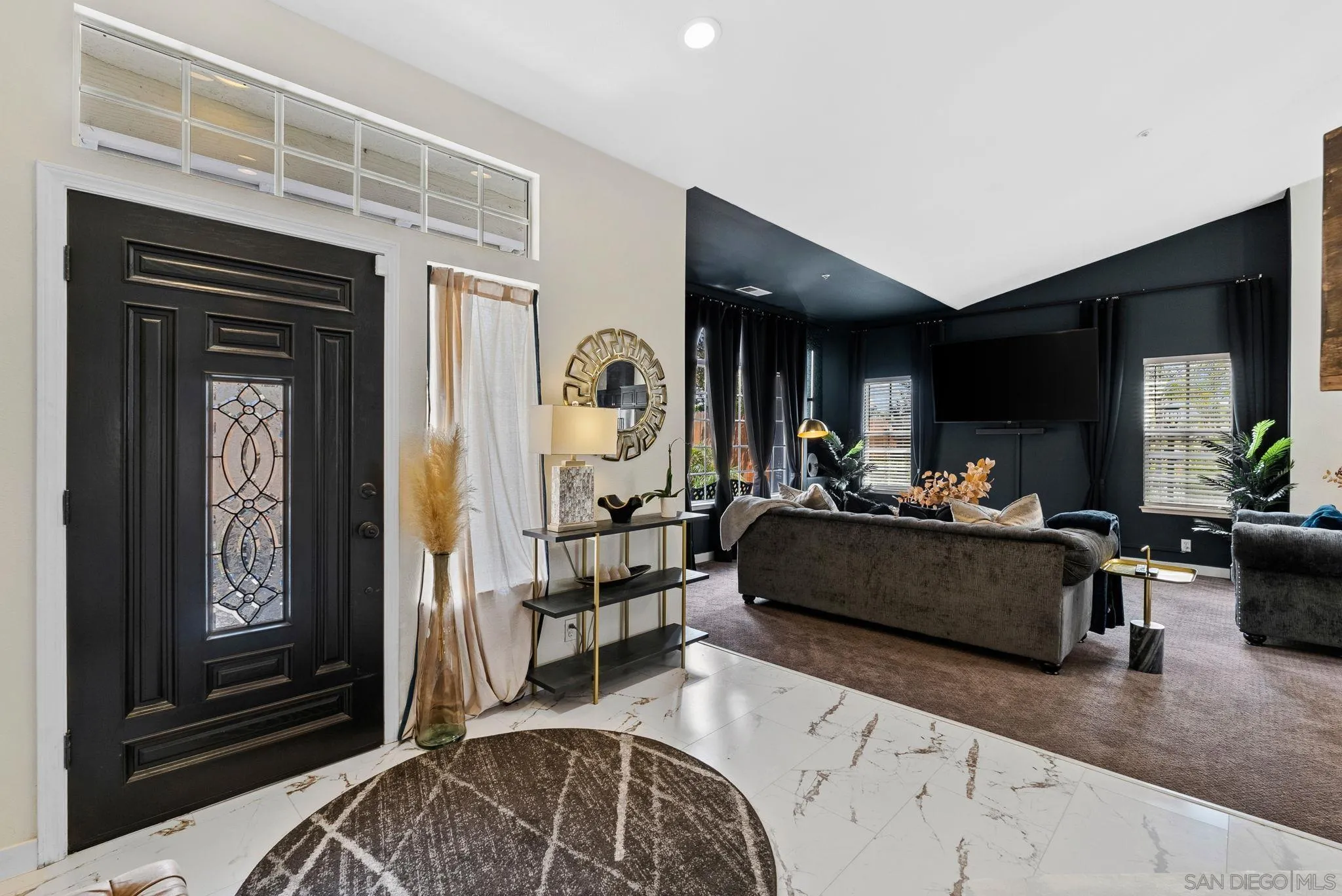 624 Rowley Way Ramona, CA 92065 - Photo 8 of 54 a living room with furniture a rug and a window