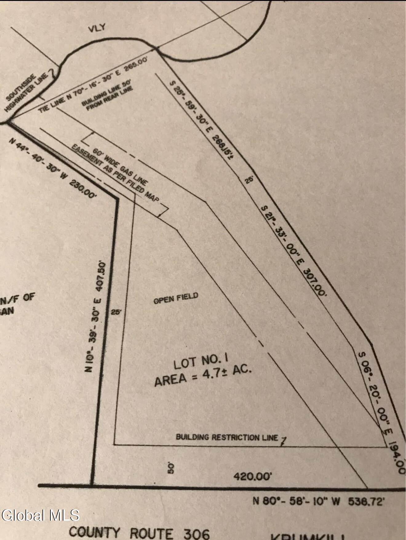 1085 Krumkill Road New Scotland, NY 12159 - Photo 8 of 11 land layout