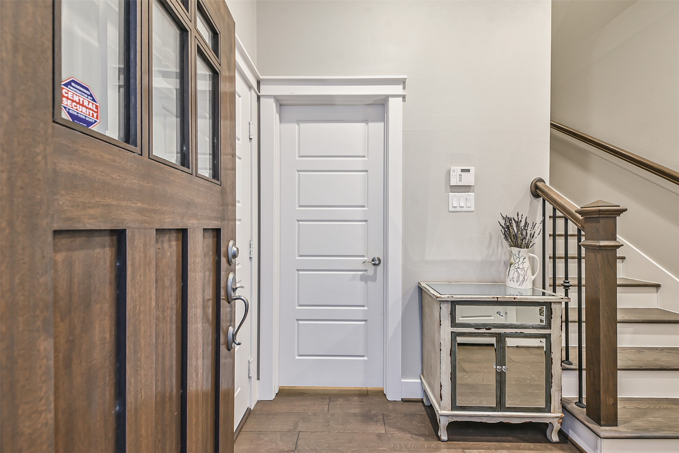 3222 Gillespie Street Houston, TX 77020 - Photo 9 of 43 a view of a hallway with staircase