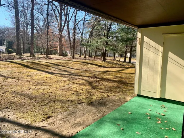 a view of park with large tree
