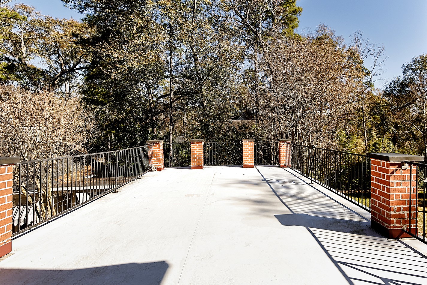 38 Grogans Point Road The Woodlands, TX 77380 - Photo 38 of 49 Upstairs porch