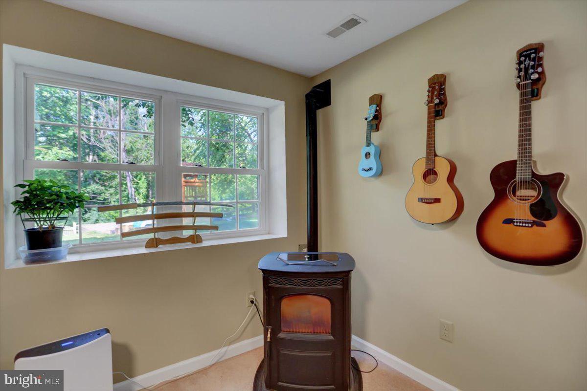 1832 Pleasant View Road Adamstown, MD 21710 - Photo 38 of 54 Pellet Stove in basement