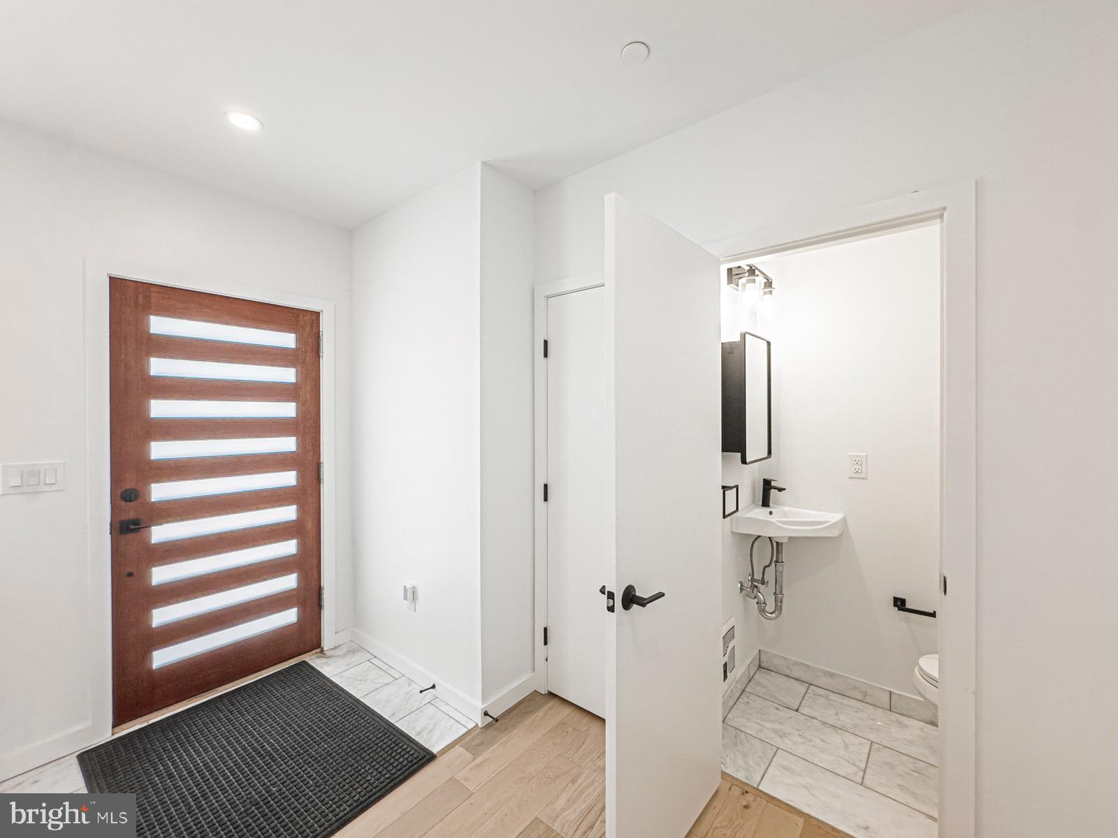 1606 North 4th Street Philadelphia, PA 19122 - Photo 30 of 82 Modern entryway with sleek design elements.