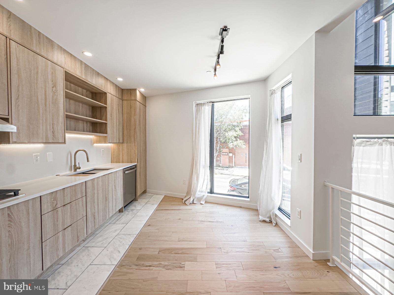 1606 North 4th Street Philadelphia, PA 19122 - Photo 34 of 82 Modern kitchen with natural light and elegance.