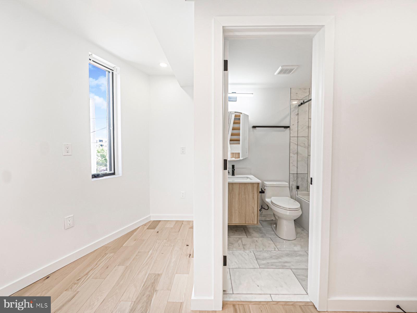 1606 North 4th Street Philadelphia, PA 19122 - Photo 44 of 82 Bright and airy modern bathroom entrance.