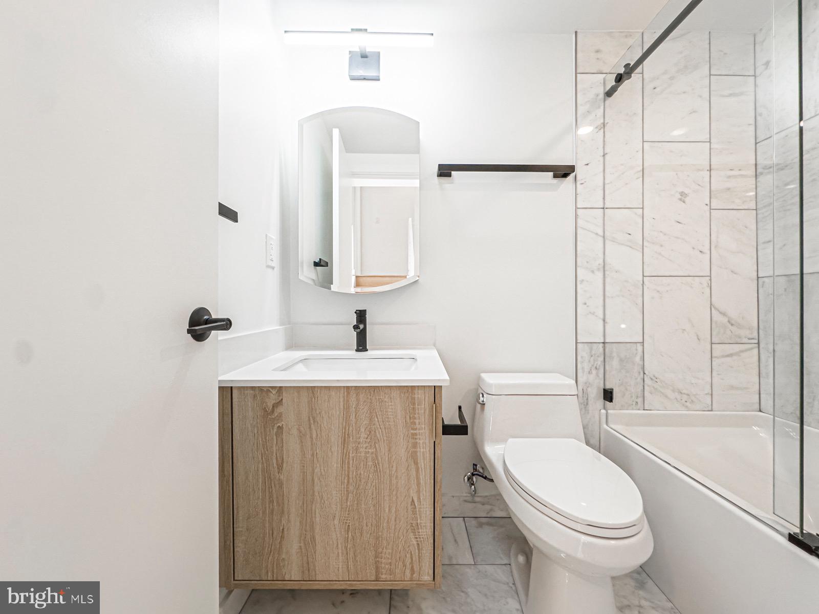 1606 North 4th Street Philadelphia, PA 19122 - Photo 47 of 82 Sleek modern bathroom with elegant finishes.