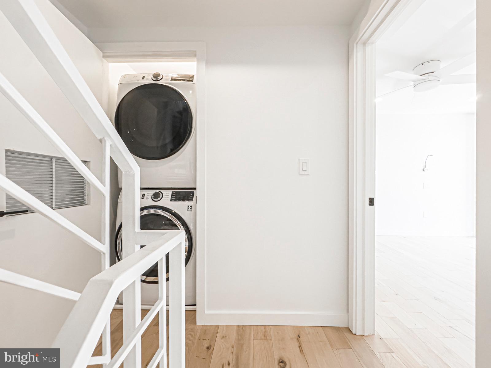 1606 North 4th Street Philadelphia, PA 19122 - Photo 54 of 82 Sleek laundry nook in modern design.