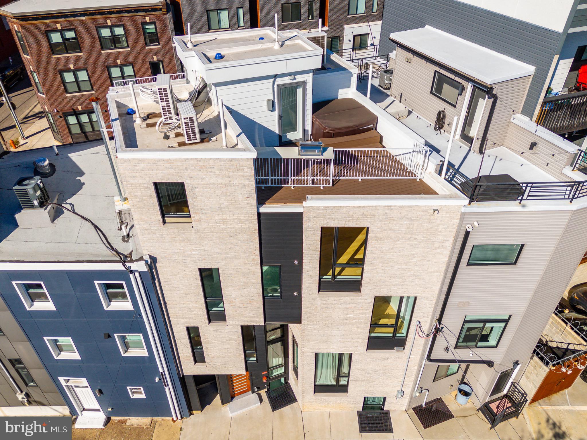 1606 North 4th Street Philadelphia, PA 19122 - Photo 6 of 82 Modern urban residence with rooftop views.